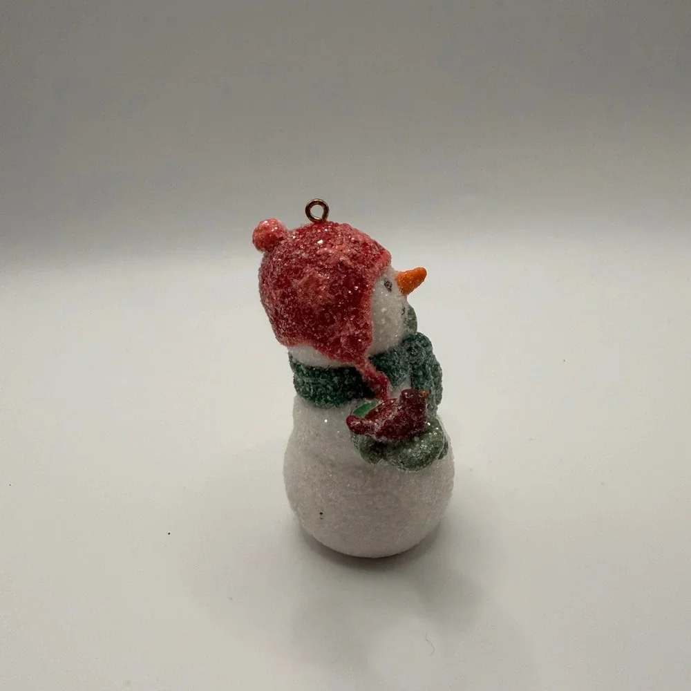 Hallmark Keepsake 2007 Welcome Friends Snowman Christmas Ornament Linda Sickman